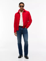 SURCHEMISE HOMME CORDUROY CHORE ROUGE ROUGE
