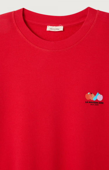 SWEAT FEMME ATUBAY TOMATE TOMATE