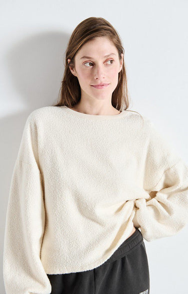 SWEAT FEMME BOBYPARK ECRU ECRU