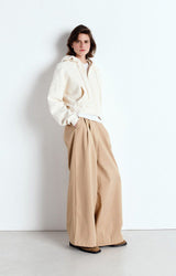 SWEAT FEMME BOBYPARK ECRU ECRU