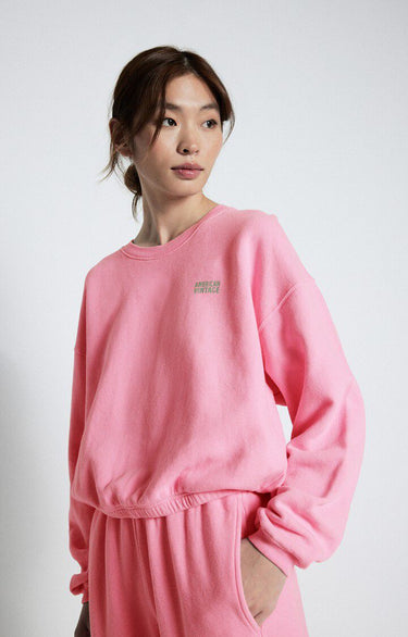 SWEAT FEMME IZUBIRD ROSE VINTAGE ROSE VINTAGE