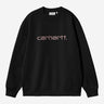 SWEAT FEMME CARHARTT NOIR NOIR