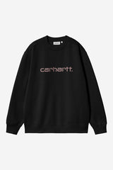 SWEAT FEMME CARHARTT NOIR NOIR