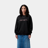 SWEAT FEMME CARHARTT NOIR NOIR