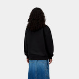 SWEAT FEMME CARHARTT NOIR NOIR