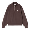 SWEAT FEMME CASEY HIGH NECK MARRON MARRON