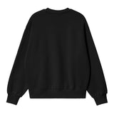 SWEAT FEMME W' CASEY SHIRT NOIR NOIR