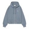 SWEAT FEMME W' HOODED CASEY JA BLEU BLEU