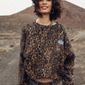 SWEAT FEMME SHIVANI ROAR MARRON MARRON
