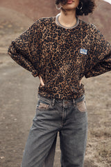 SWEAT FEMME SHIVANI ROAR MARRON MARRON