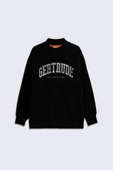 SWEAT FEMME ADRIANNA COLLEGE NOIR NOIR