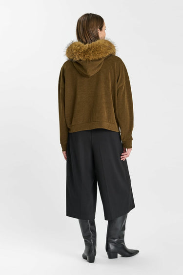 SWEAT FEMME CHEY KAKI KAKI