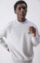 SWEAT HOMME BAPTOWN GRIS CHINE GRIS CHINE