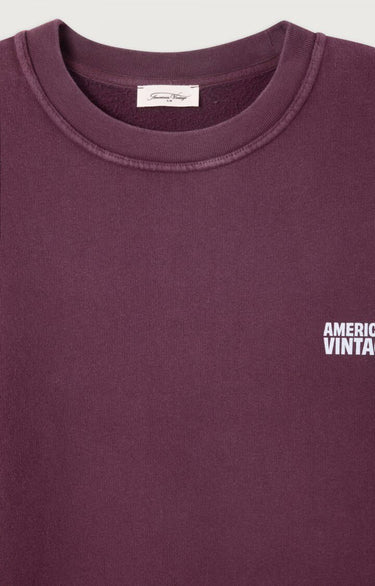 SWEAT HOMME ML CR MAUVE Mauve