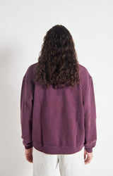 SWEAT HOMME ML CR MAUVE Mauve