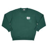 SWEAT HOMME CREWNECK GREASE VERT FONCE VERT FONCE