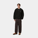 SWEAT HOMME EBBERT NOIR NOIR