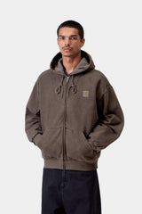 SWEAT HOMME HOODED VISTA TABAC TABAC