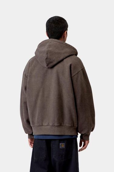 SWEAT HOMME HOODED VISTA TABAC TABAC