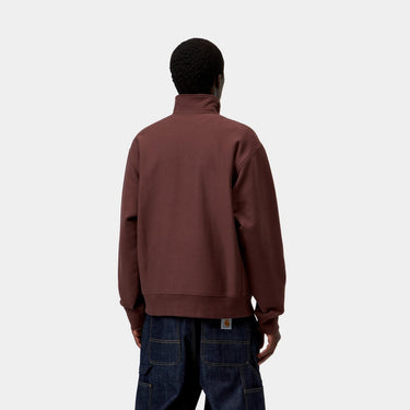SWEAT HOMME AMERICAN SCRIPT BORDEAUX BORDEAUX