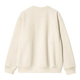SWEAT HOMME AMERICAN SCRIPT CREME CREME