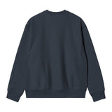 SWEAT HOMME AMERICAN SCRIPT MARINE MARINE