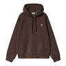SWEAT HOMME AMERICAN SCRIPT MARRON MARRON