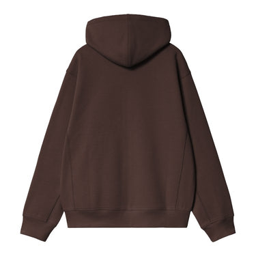 SWEAT HOMME AMERICAN SCRIPT MARRON MARRON