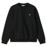 SWEAT HOMME AMERICAN SCRIPT NOIR NOIR
