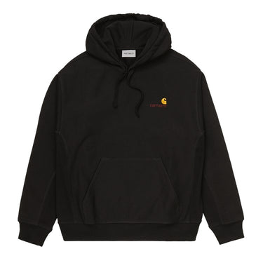 SWEAT HOMME AMERICAN SCRIPT NOIR NOIR