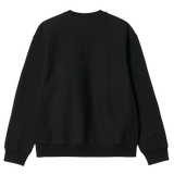 SWEAT HOMME AMERICAN SCRIPT NOIR NOIR