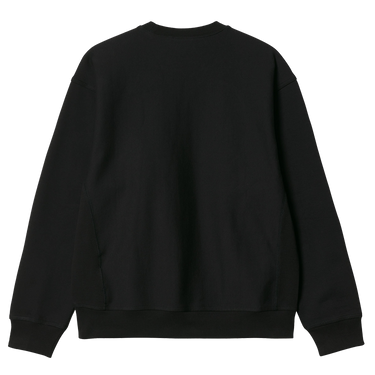 SWEAT HOMME AMERICAN SCRIPT NOIR NOIR
