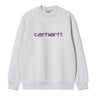 SWEAT HOMME CARHARTT GRIS CLAIR GRIS CLAIR