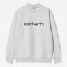 SWEAT HOMME CARHARTT GRIS CLAIR GRIS CLAIR