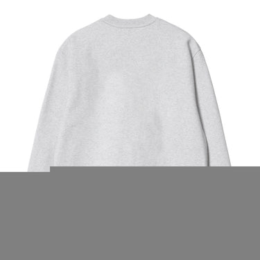 SWEAT HOMME CARHARTT GRIS CLAIR GRIS CLAIR