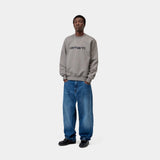 SWEAT HOMME CARHARTT GRIS GRIS