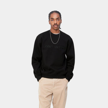SWEAT HOMME CARHARTT NOIR NOIR
