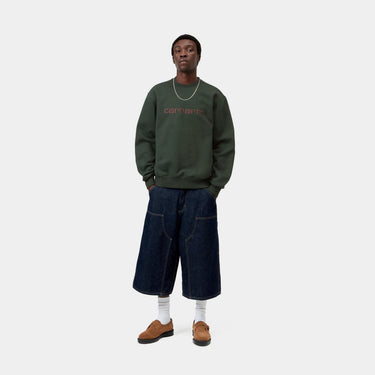 SWEAT HOMME CARHARTT VERT VERT