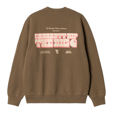 SWEAT HOMME GREATEST FLICKS MARRON MARRON
