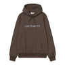 SWEAT HOMME HDD CARHARTT MARRON MARRON