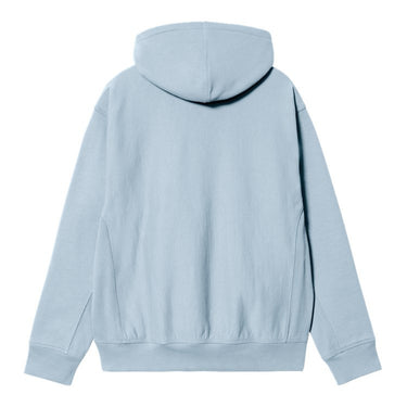 SWEAT HOMME HOODED AMERICAN SCRIPT CIEL CIEL
