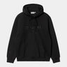 SWEAT HOMME HOODED CARHARTT NOIR NOIR