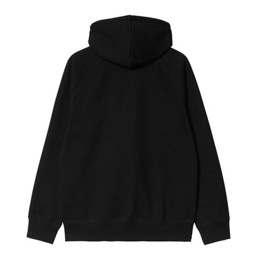 SWEAT HOMME HOODED CHASE NOIR NOIR