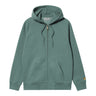 SWEAT HOMME HOODED CHASE VERT VERT