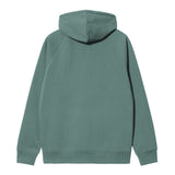 SWEAT HOMME HOODED CHASE VERT VERT