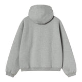 SWEAT HOMME HOODED EBBERT GRIS CHINE GRIS CHINE