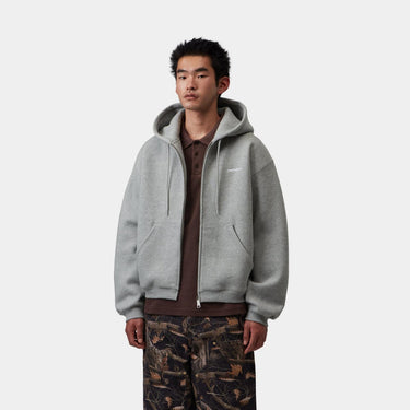 SWEAT HOMME HOODED EBBERT GRIS CHINE GRIS CHINE