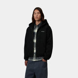 SWEAT HOMME HOODED EBBERT NOIR NOIR