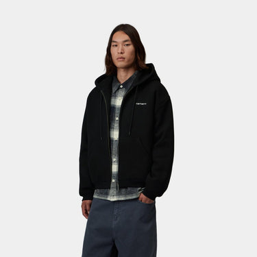 SWEAT HOMME HOODED EBBERT NOIR NOIR