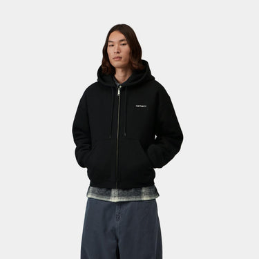 SWEAT HOMME HOODED EBBERT NOIR NOIR